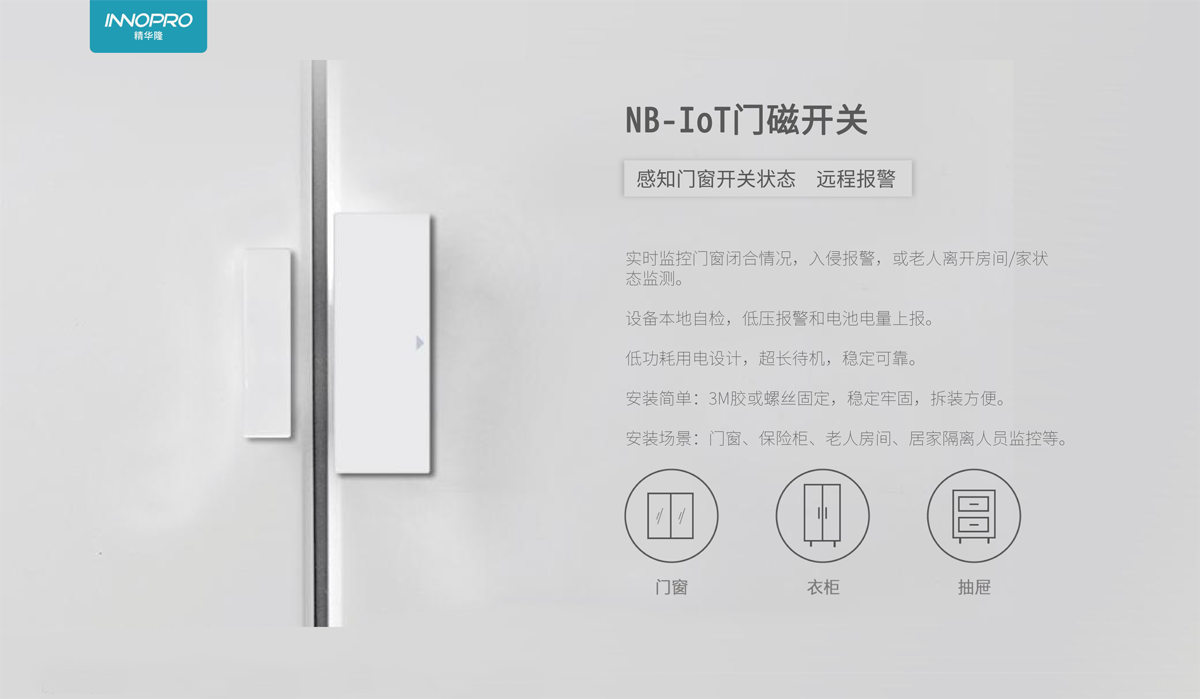小小門磁，大大用處，精華隆NB-IoT門磁開關(guān)十大場(chǎng)景應(yīng)用(圖1)