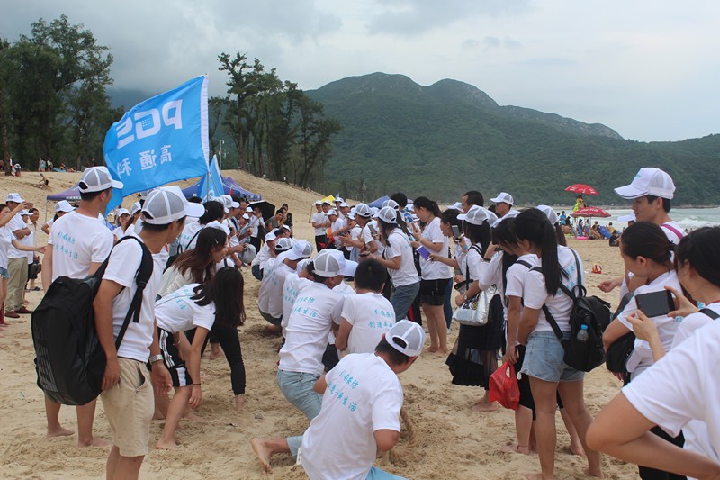 年領(lǐng)航集團(tuán)南澳西沖歡樂之旅！