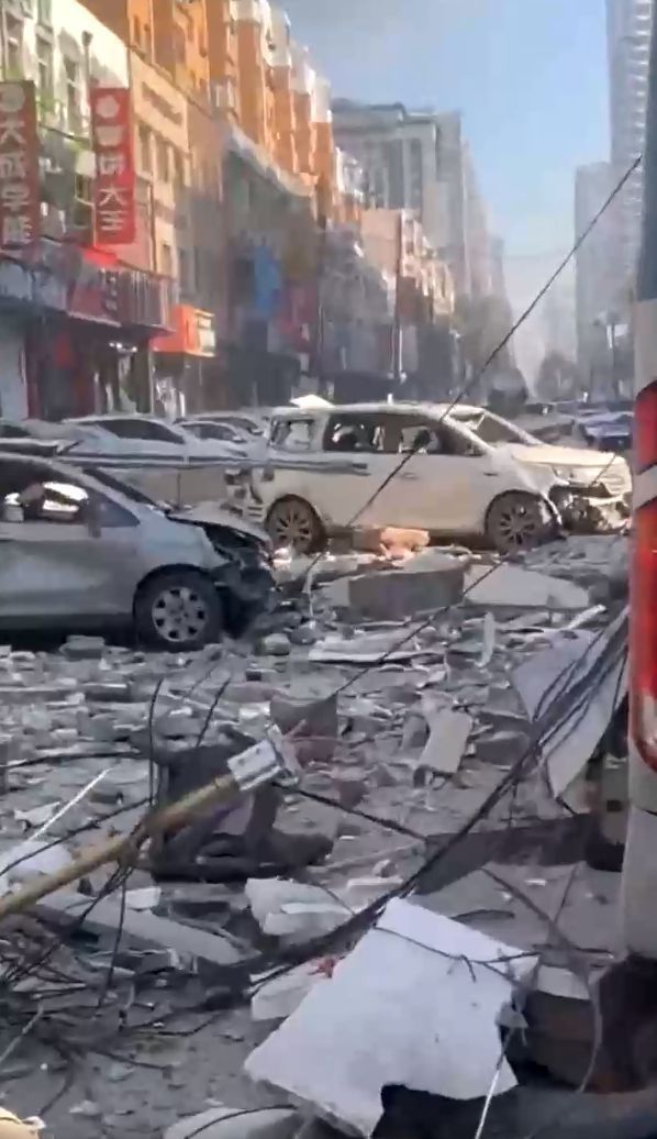 突發(fā)！沈陽一飯店燃氣爆炸，半條街成廢墟